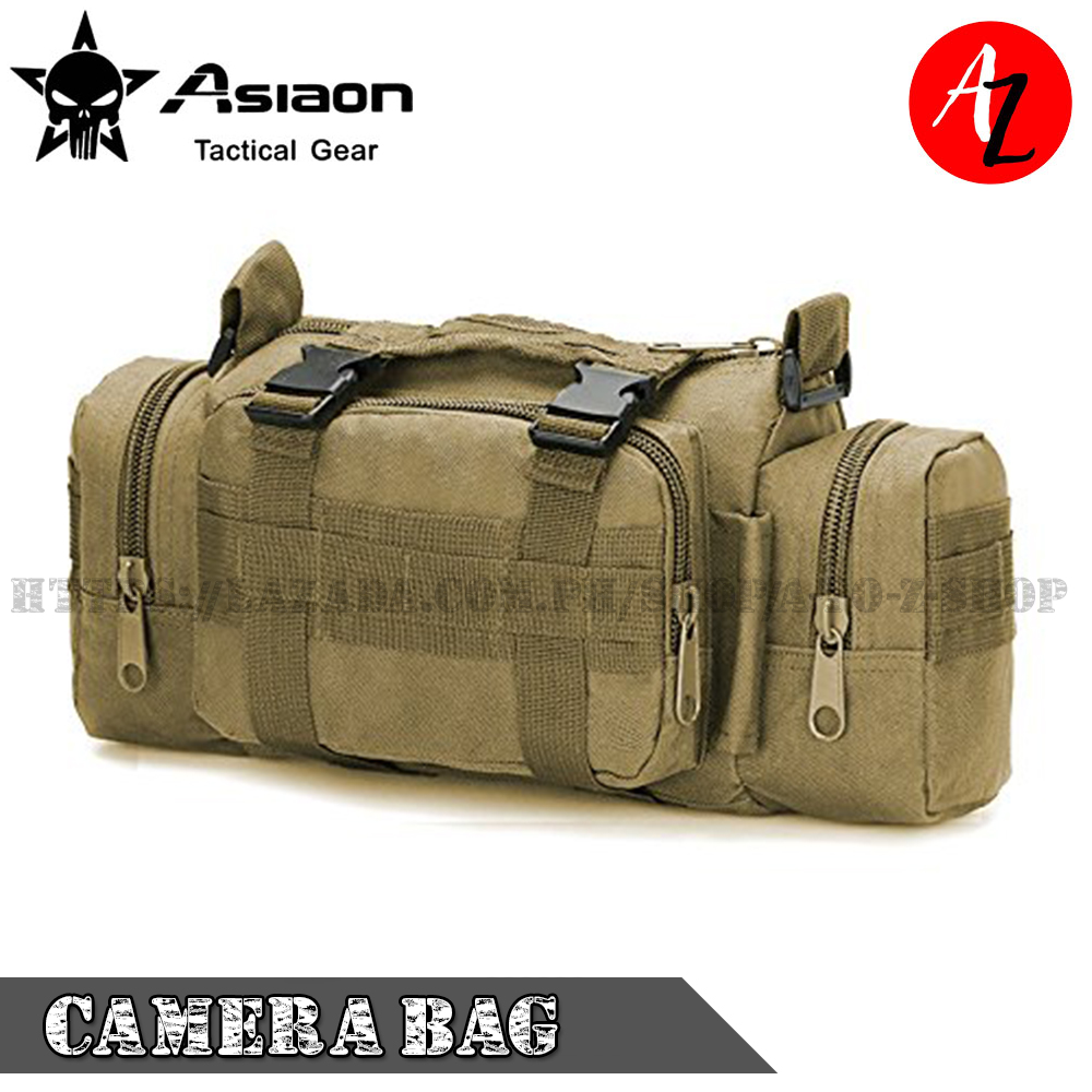 Asiaon A-01 Unisex Tactical Chest Sling Deployment Camera Bag With 