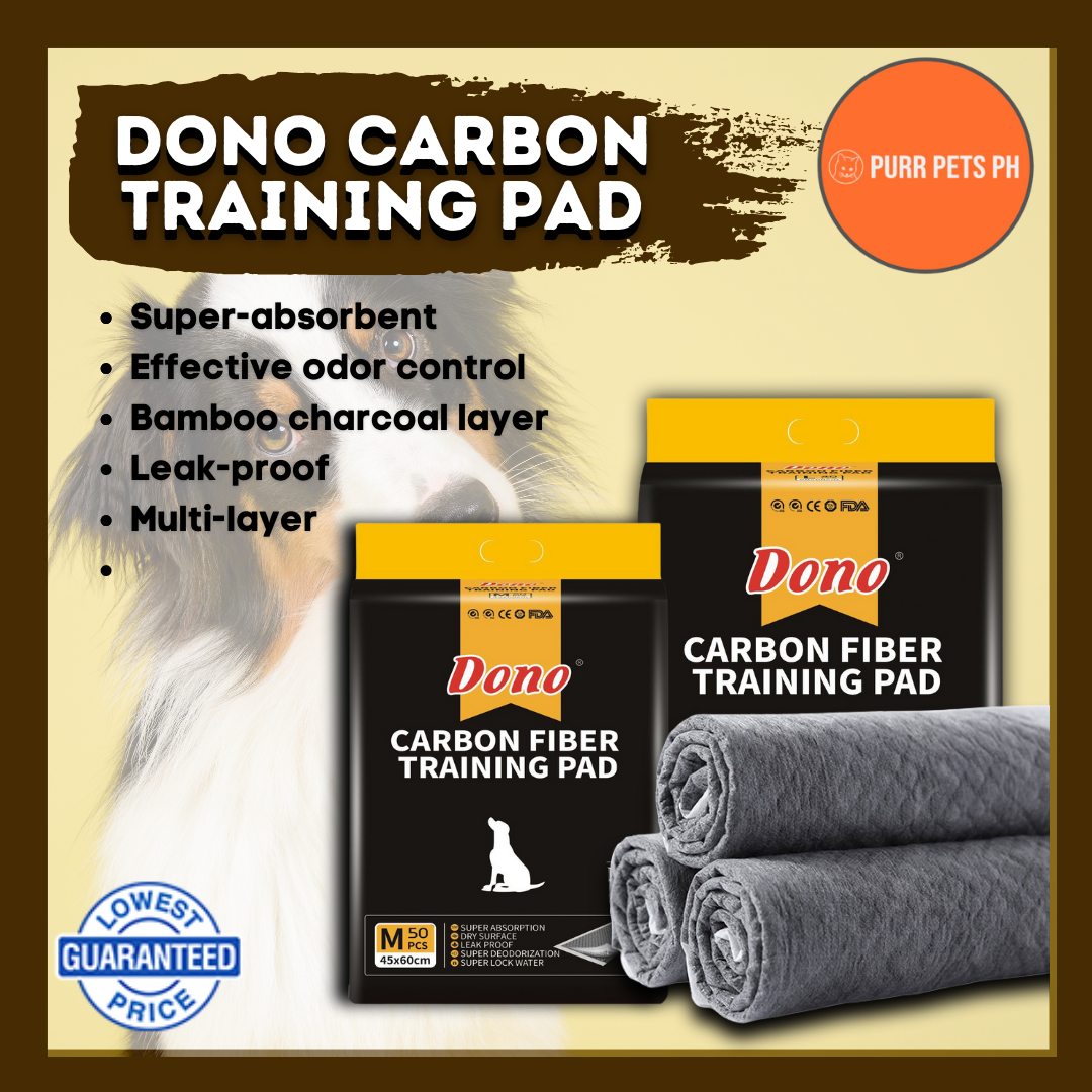 DONO CARBON TRAINING PAD FOR PET DOGS AND CATS DISPOSABLE WEE WEE PAD
