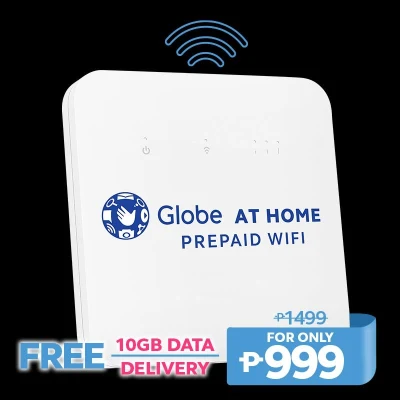 ❡ Globe at Home Prepaid Wifi (Free 10GB load)
