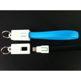 20cm Portable Key Chain USB Mobile Data Lightning Charging Cable