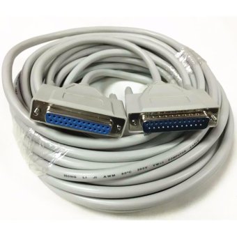 5m 15ft Parallel DB25 25 Pin 1284 Male to Male Cable Printer 25 lines Direct