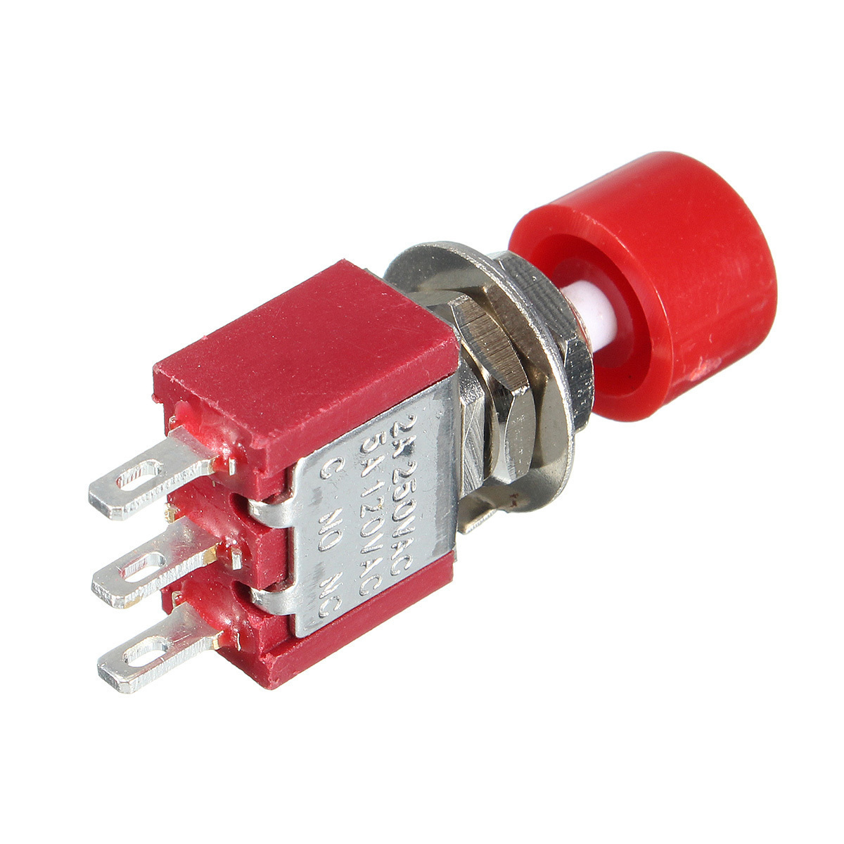 3Pin Momentary Push Button On/off LED Toggle Rocker Switch 2A 250V AC