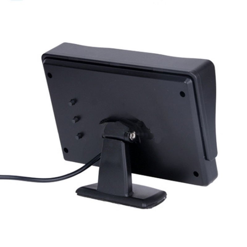 4.3' LCD Color Car Rearview Monitor Reverse Backup Camera (Black