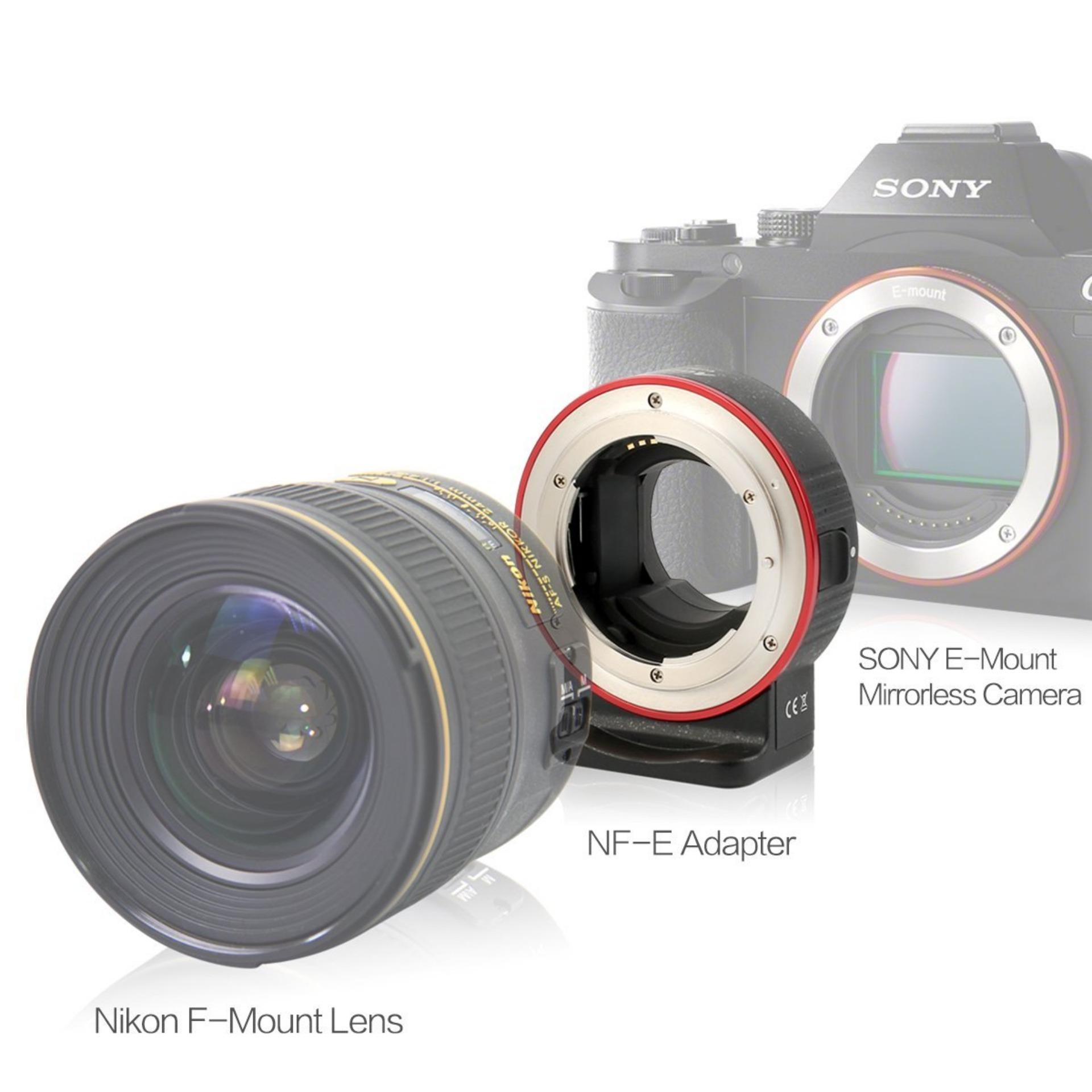 Tuamiga NF-E Auto Focus adapter Nikon F G lens to Sony E A9 A7MII