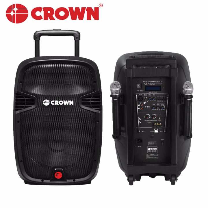 Crown PRO-5008R 15" 2 Way 400W Powered Portable Sound System