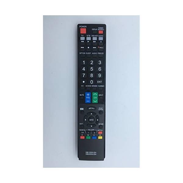 Econtrolly New Lost Replaced Remote For SHARP AQUOS TV Remote Control