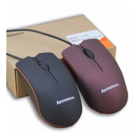 Lenovo M20 Wired Usb Gaming Mouse Cute Mini Optical Mice