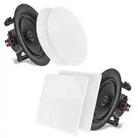 Pyle Ceiling Speakers Stereo Home Theater Speakers In Wall
