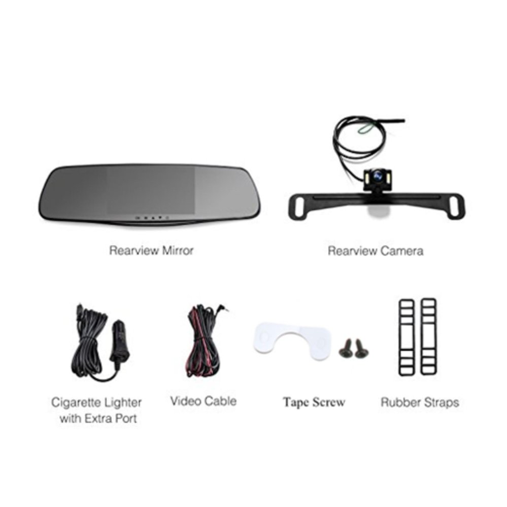 RearView Mirror Vehicle Traveling Data Recorder review and price