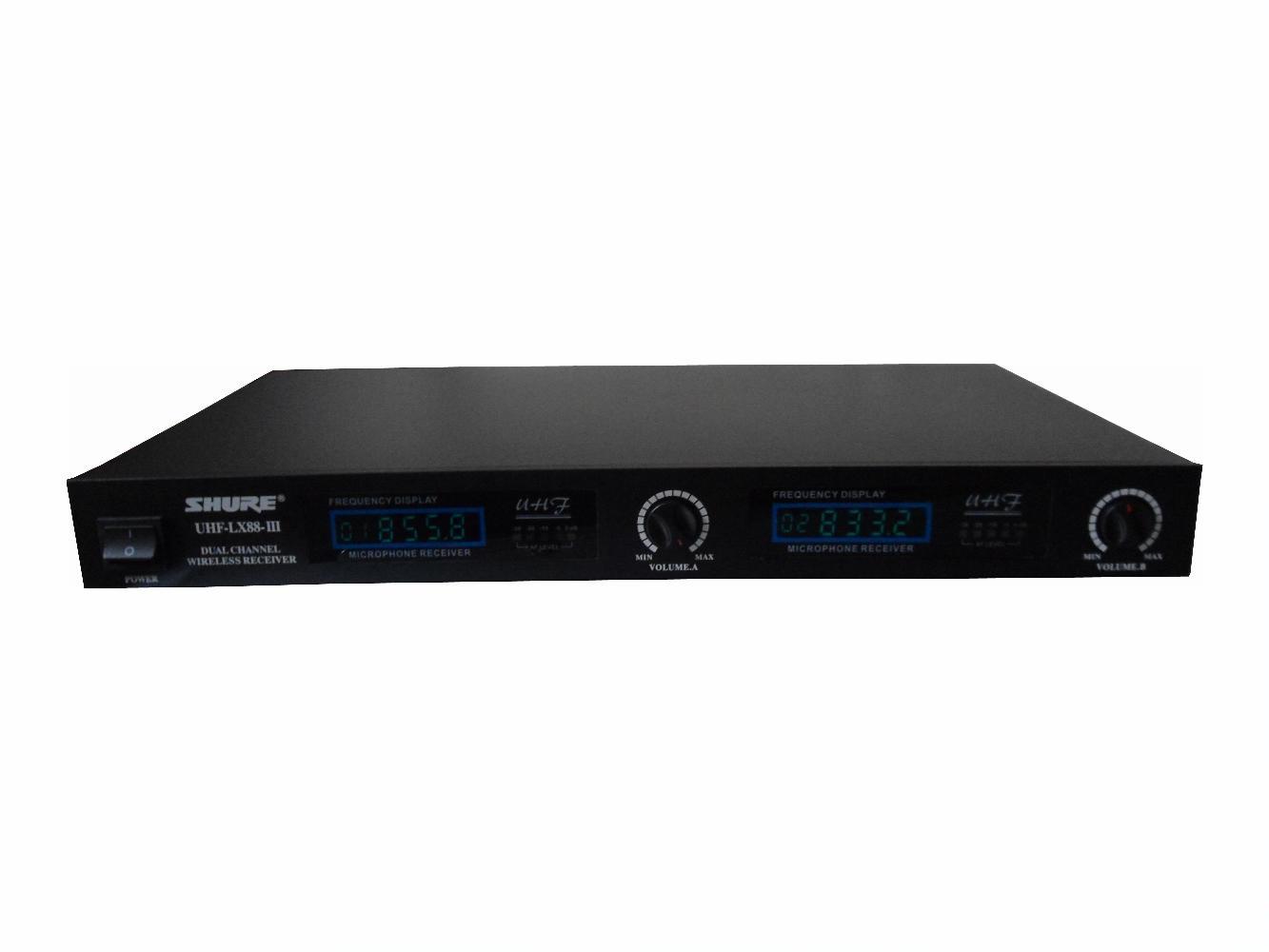 Shure LX88III Wireless System (Black) review and price