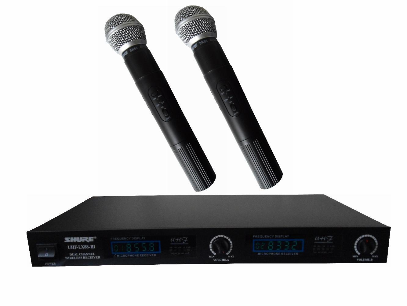 Shure LX88III Wireless System (Black)