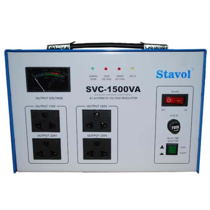 Stavol SVC1500VA Automatic Voltage Regulator (AVR) Lazada PH