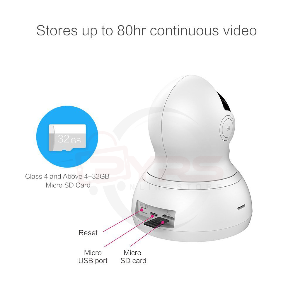 Xiaomi Yi Dome Camera 360 IP Security Surveillance Smart Home System Camera (White) review and price