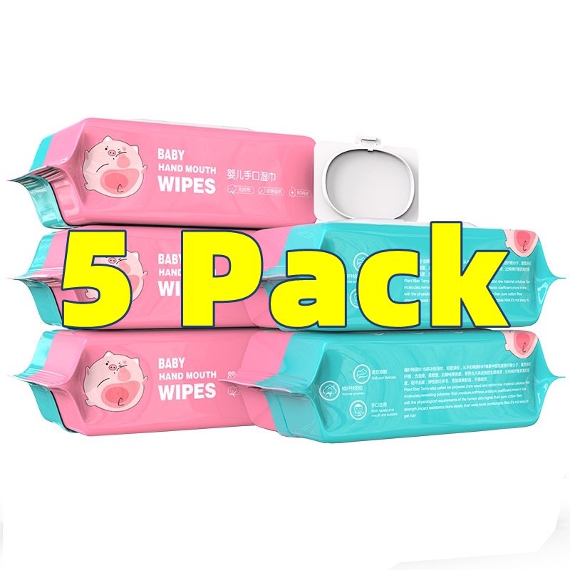 10 Pack Organic Baby Wipes 80 Pcs Per Pack 99 Water Hypoallergenic (NonAlcoholwet wipes