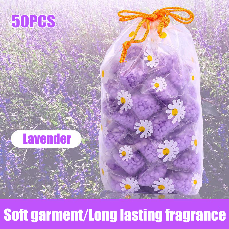 50PCS Laundry Fragrance Beads Scent Booster Scent Boosting InWash