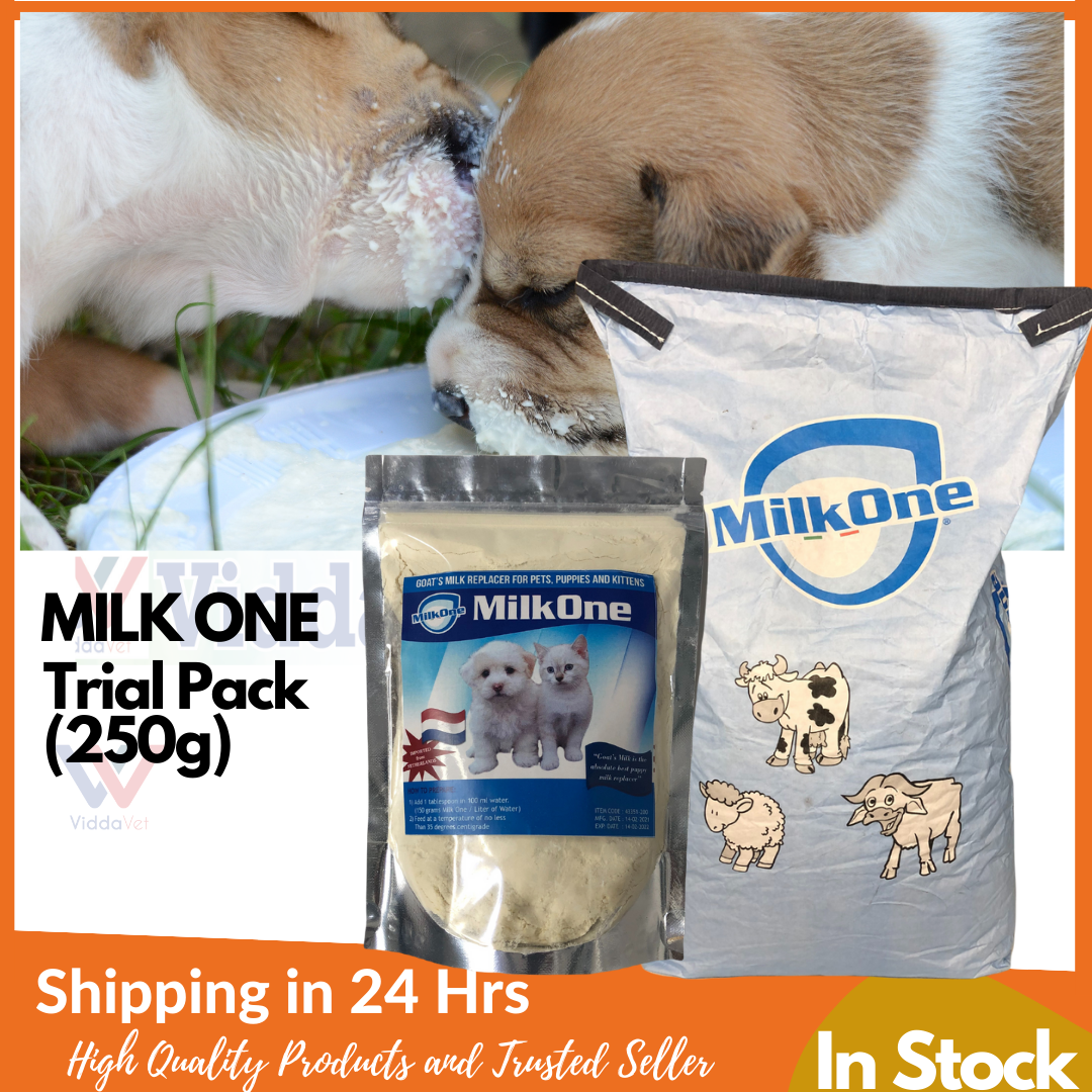 Imported MILK ONE 250 grams Budget Pack Goat's Milk Replacer for pets