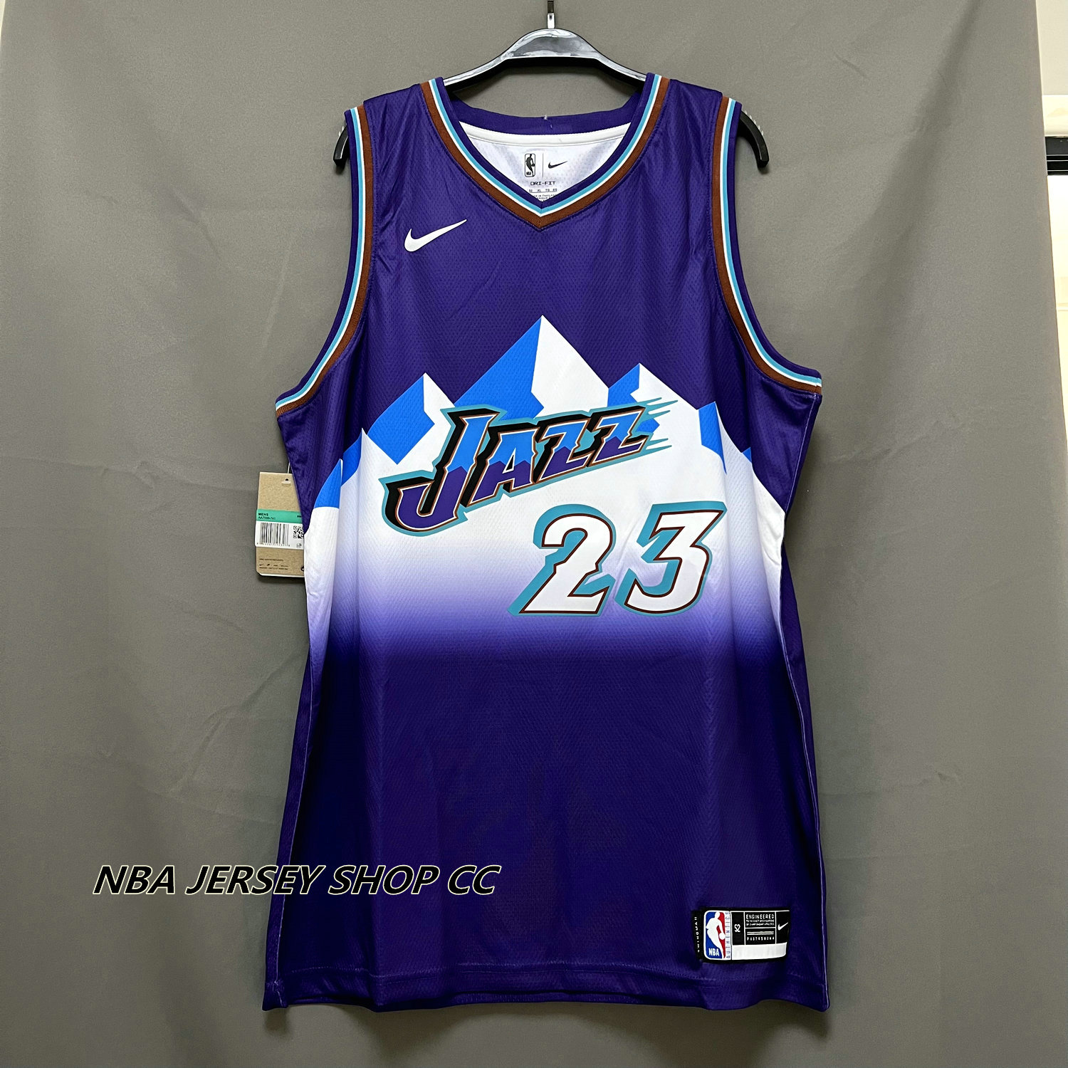 Utah Jazz Lauri Markkanen 2022-23 Classic Edition Jersey Purple