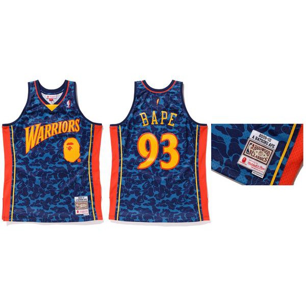 BAPE x Mitchell & Ness Lakers ABC Basketball Swingman Jersey, Men's  Fashion, Tops & Sets, Tshirts & Polo Shirts on Carousell