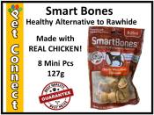 SmartBones Chicken Dog Chews 8 Mini 127g Smart Bones