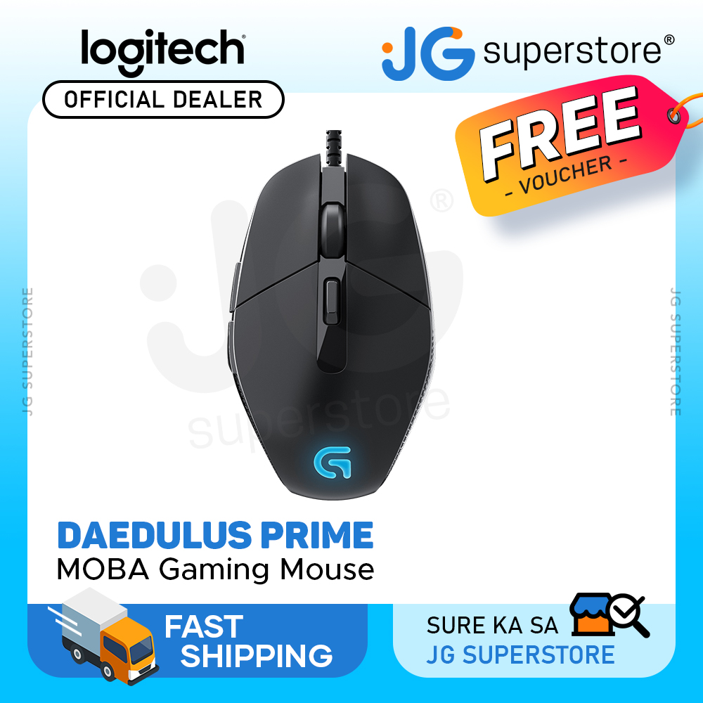 Logitech G302 Daedalus Prime MOBA Gaming Mouse – TechGear MNL