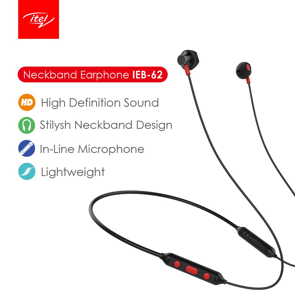 itel bluetooth earphone ieb 62