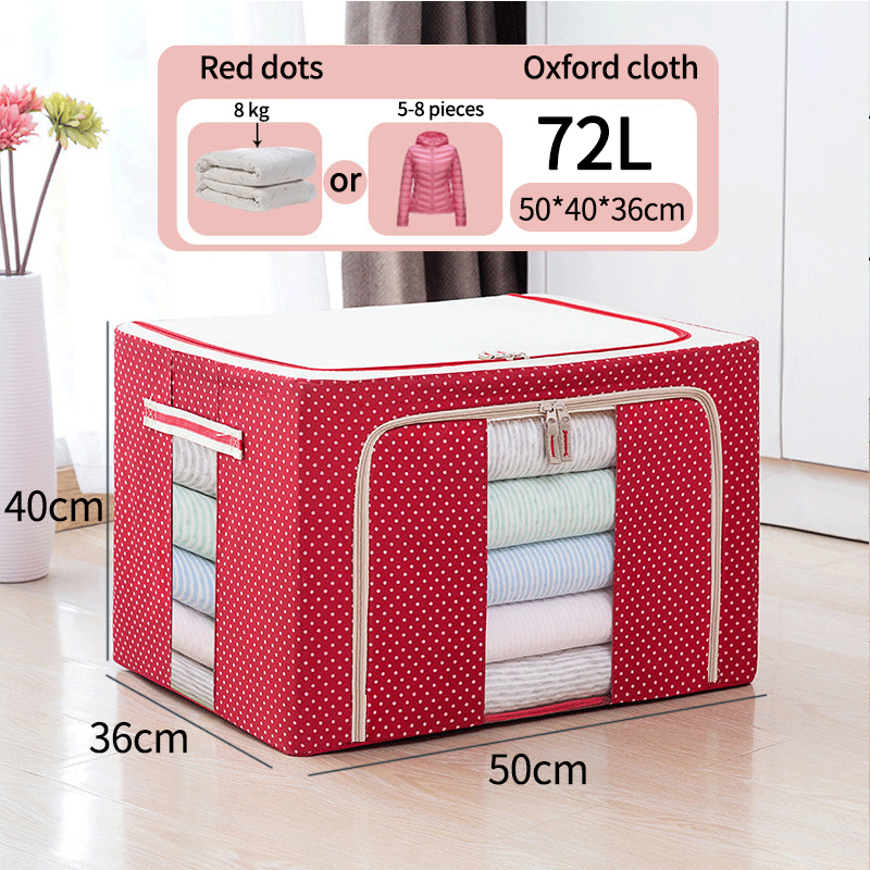 COD 72L High Quality Durabox Storage Box organizer Folding Clothes