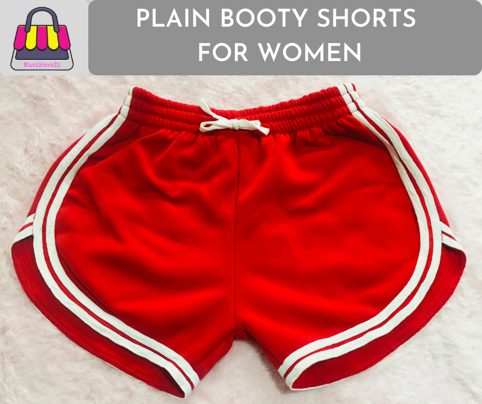 Trendy Shorts (Comfortable and Fashionable) -Plain Booty Shorts - Tiktok  Shorts, Pek, Tik Tok, 2 Line Shorts
