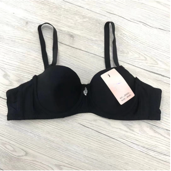 women sexy bra bras underwear lingerie push up half cup removable straps  thin foam bra cup a/b size 34-38 w/ wire cup b strapless bra