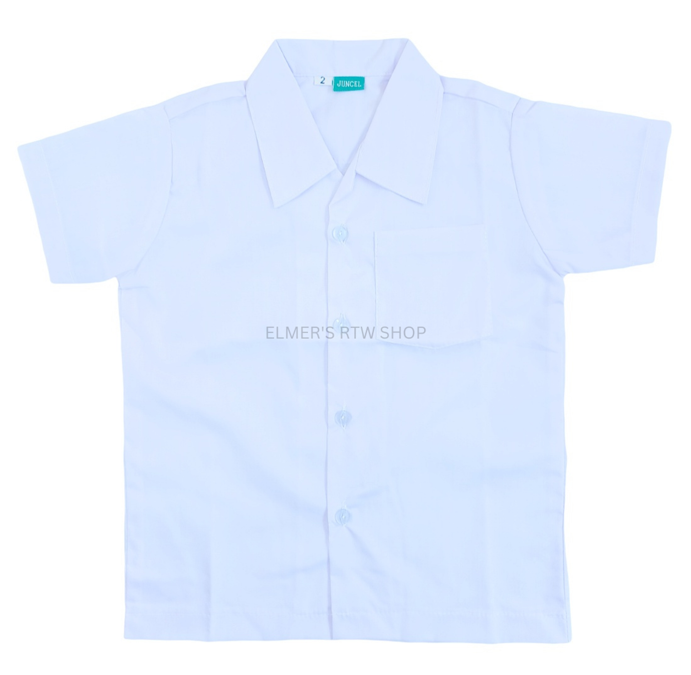 School Uniform For Boys Polo Straight Premium Quality Plain White