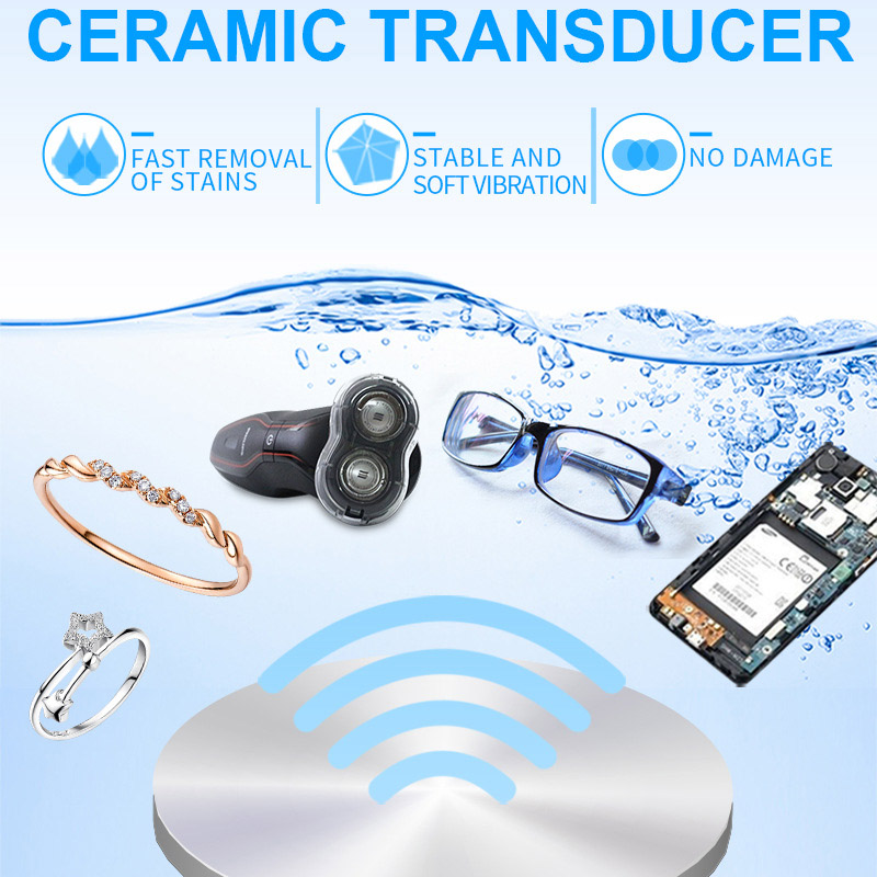 Digital Ultrasonic Cleaner 35W Sonicator Cleaner Machine for Jewelry