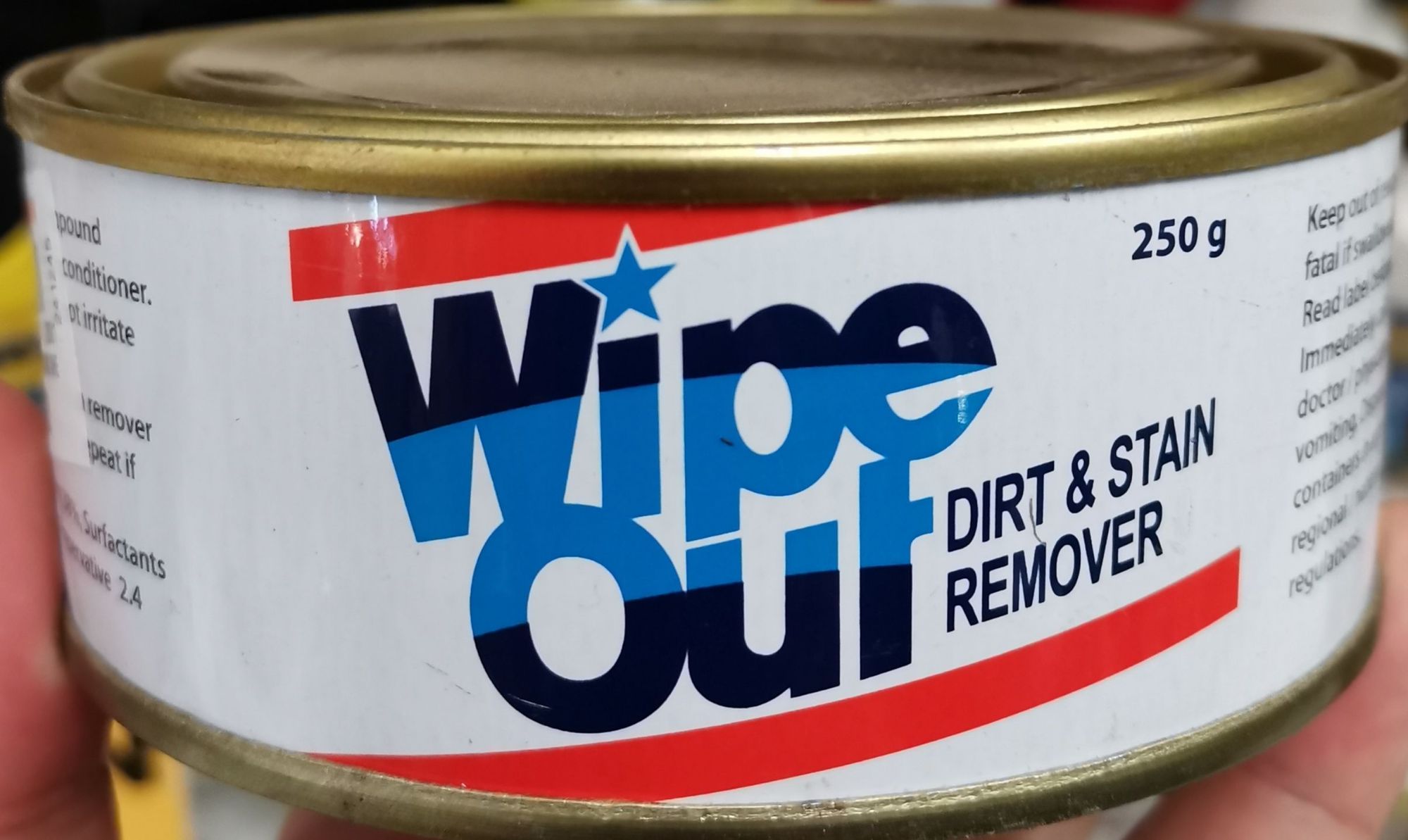 WipeOut Dirt & Stain Remover In A Can 250g Lazada PH