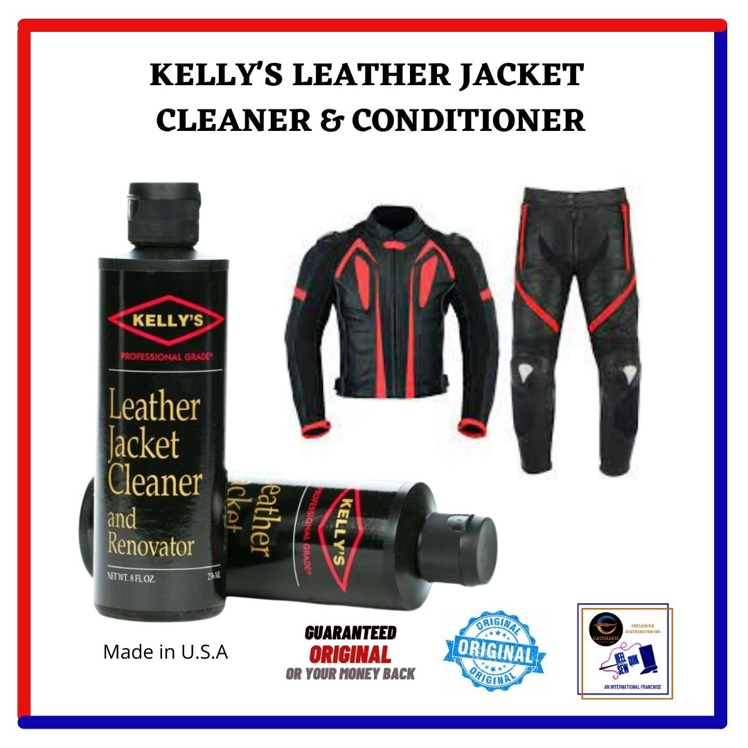 KELLY’S LEATHER JACKET CLEANER & CONDITIONER PROTECTOR WATERPROOFER