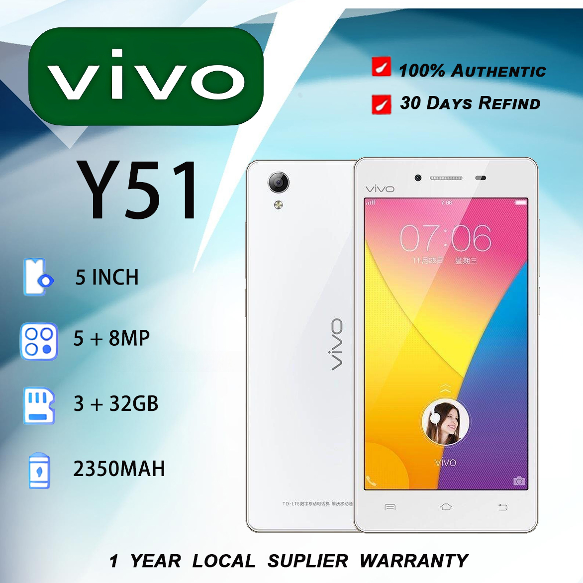 vivo y51 specs 3 32