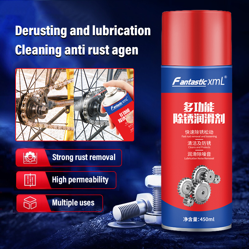 WEITI Lubrication Oil 450ml Rust Remover Spray Rust Removal Lubricant
