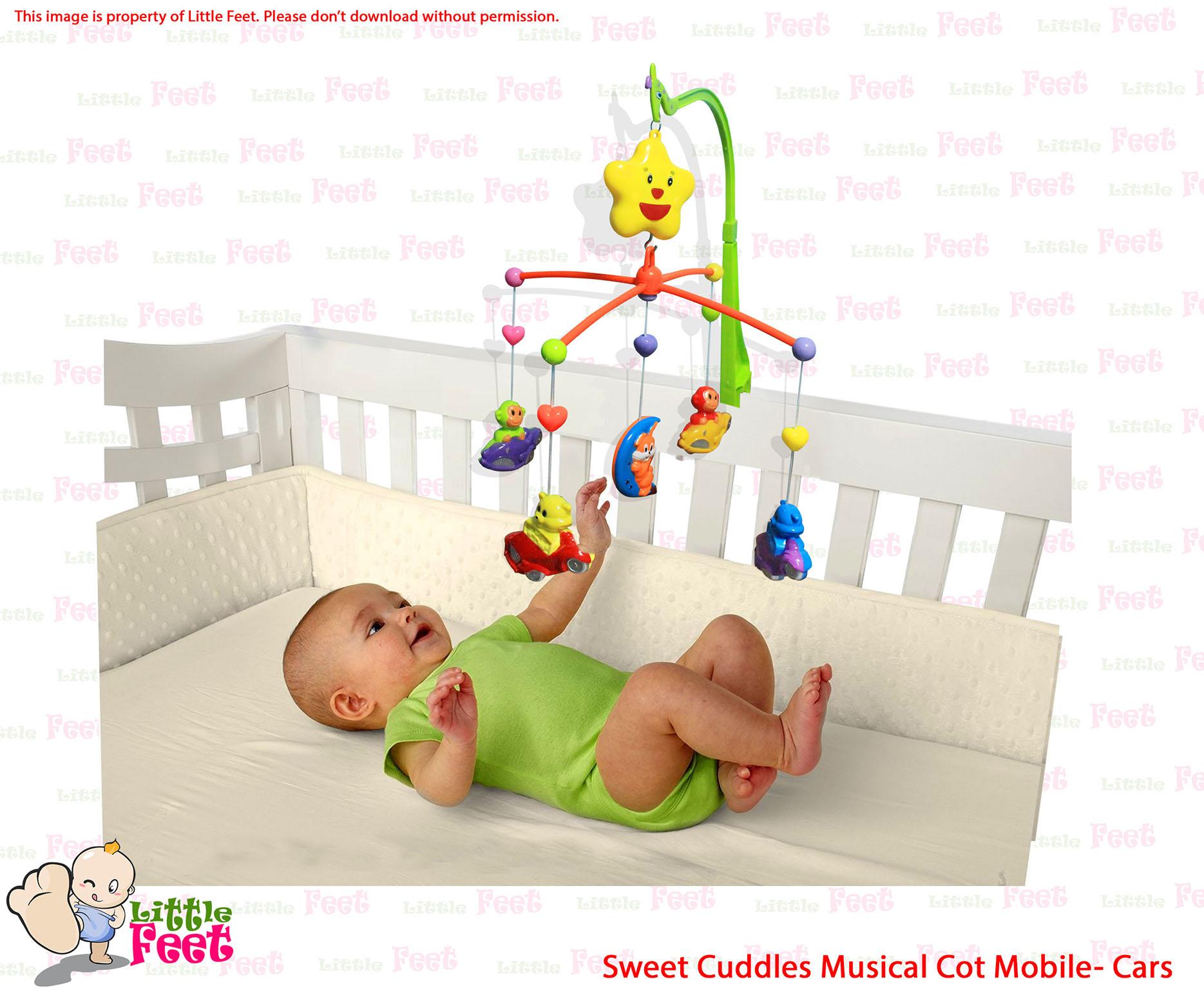 Sweet Cuddle Musical Cot Mobile - Monkey and Cars | Lazada PH