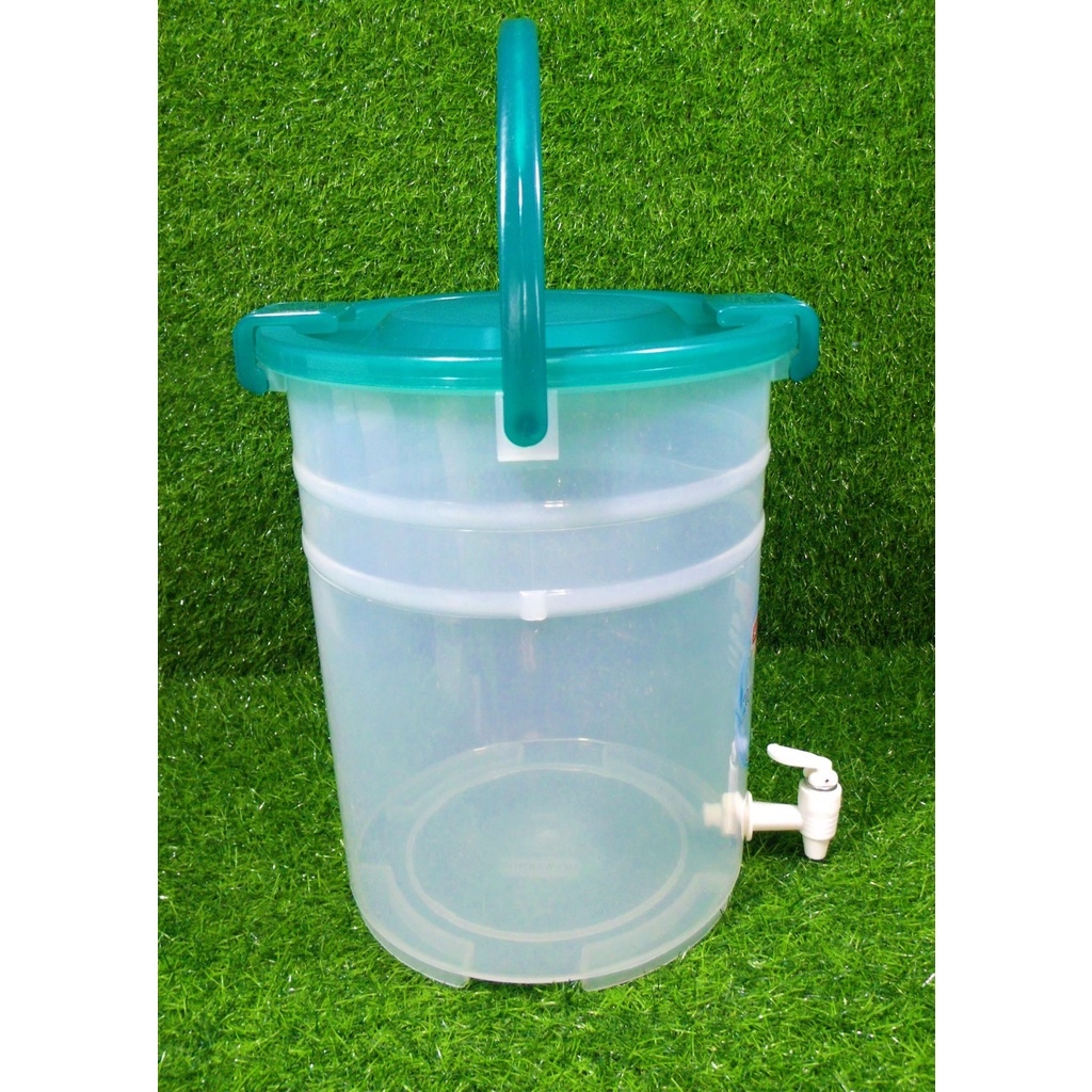 9818S Sunnyware Round Water Jug / Dispenser 20 Liters with faucet