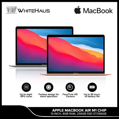Apple MacBook Air M1 Chip [13-inch, 8GB RAM, 256GB SSD Storage]