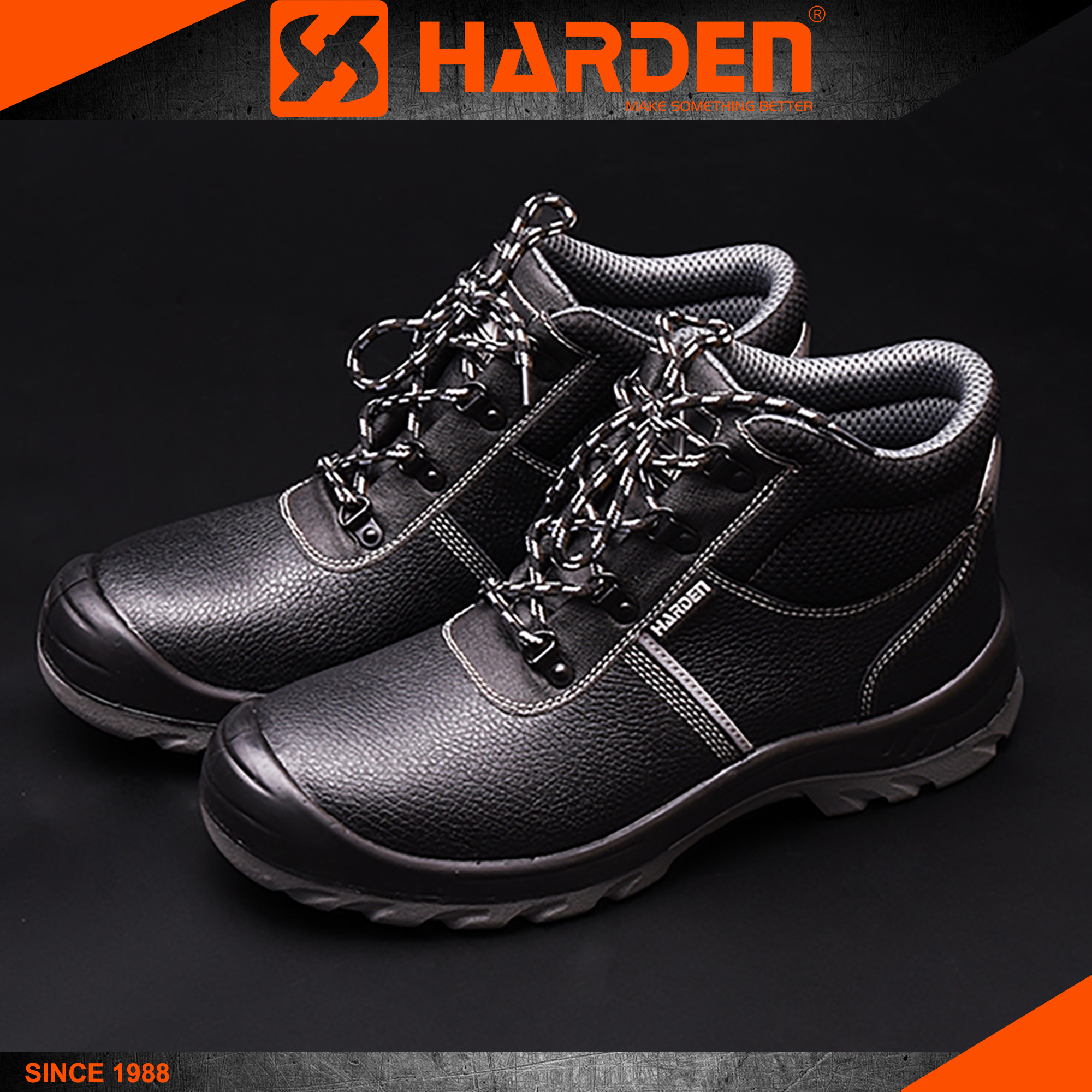 Harden Safety Footwear CE approved Steel midsole, Steel toe cap Anti ...