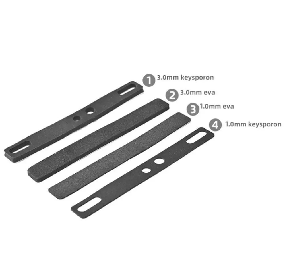 Spacebar Sound Insulation Foam/Cotton 6.25U 7U Space Bar 4 pcs/Set