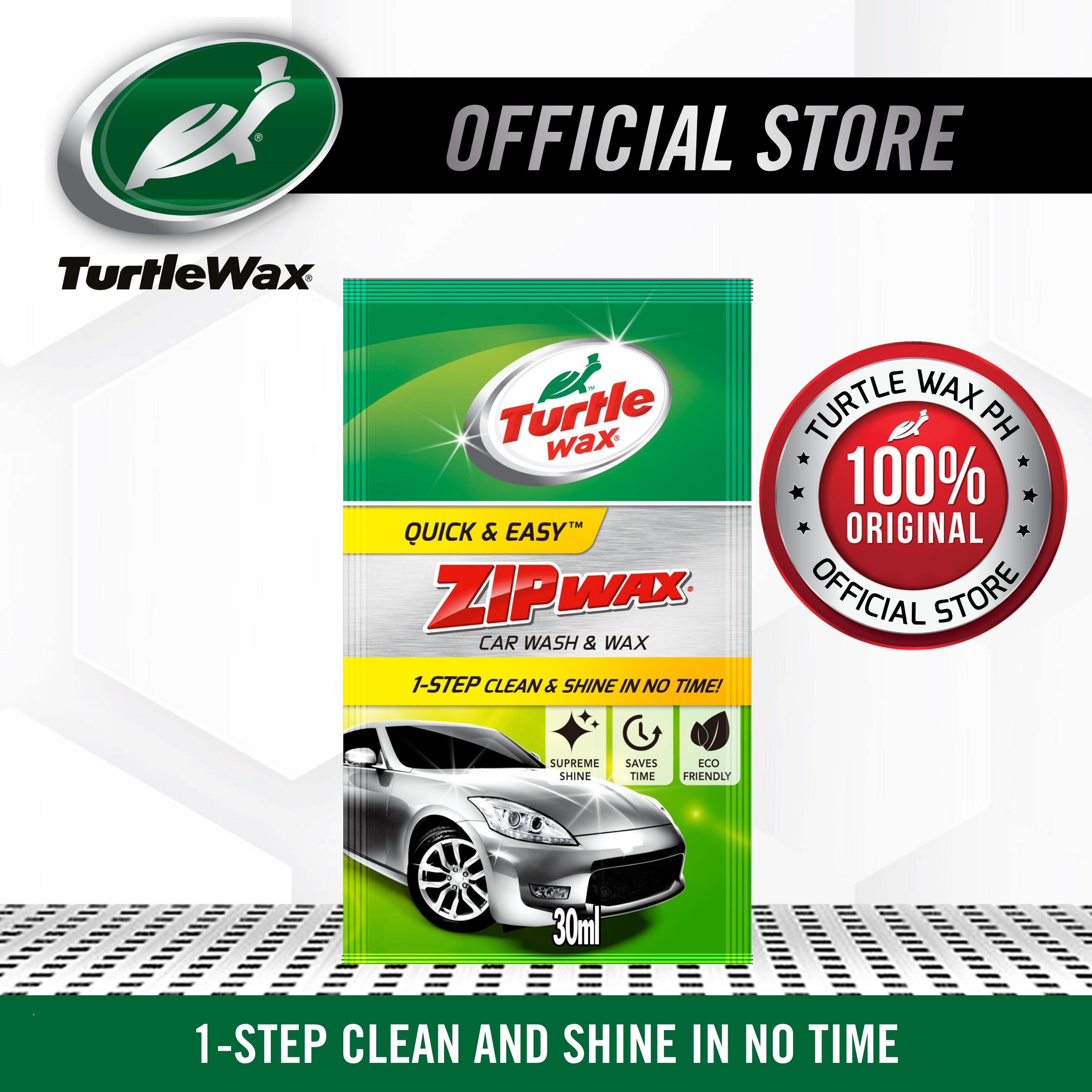 Turtle Wax Quick & Easy Zip Wax Car Wash & Wax 30mL Sachet A2075