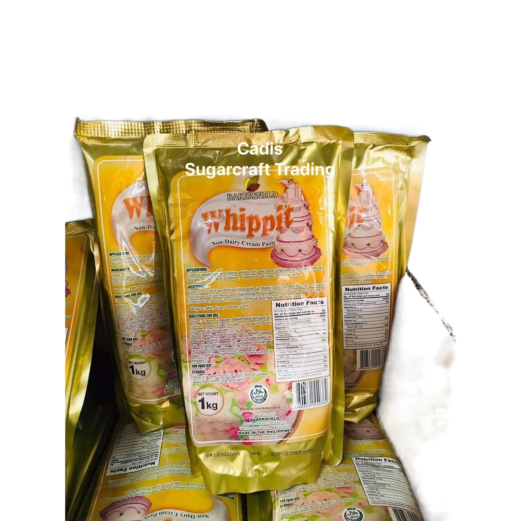 500g 1kg BAKERSFIELD CLASSIC WHIPPIT Paste EXPIRY DATE MARCH 24 2023