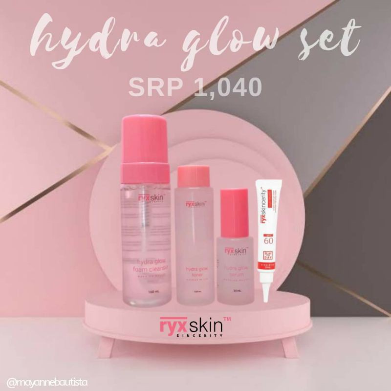 Ryx Hydra Glow Set with Sunshield | Lazada PH
