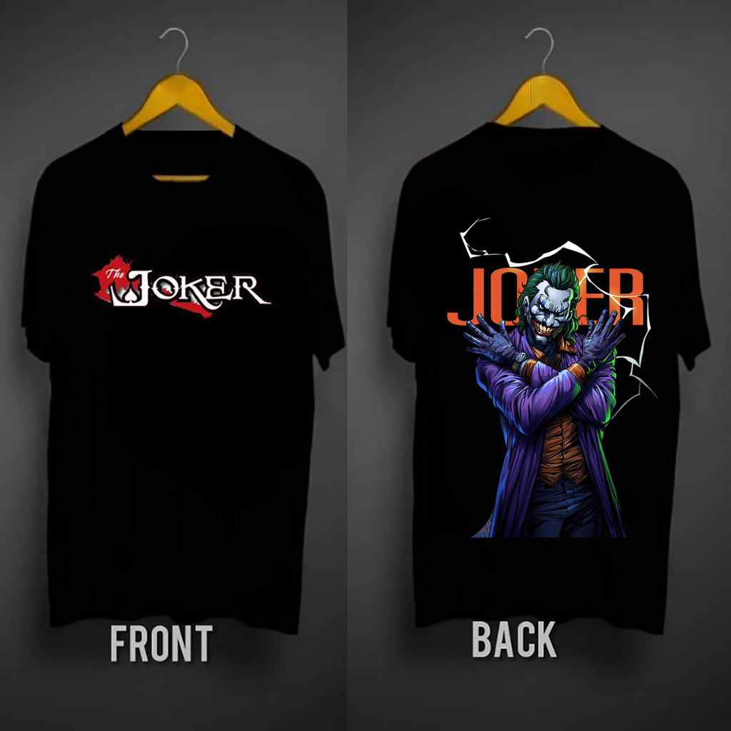 Joker Shirt Cotton Oversized Streetwear T Shirt For Men And For Women