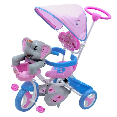 MoonBaby MB-3104AP Elephant Tricycle (Pink)