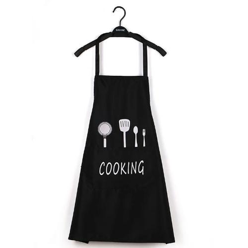 Canvas Waterproof Apron Coffee Shop Barber Working Bib Kitchen Cooking