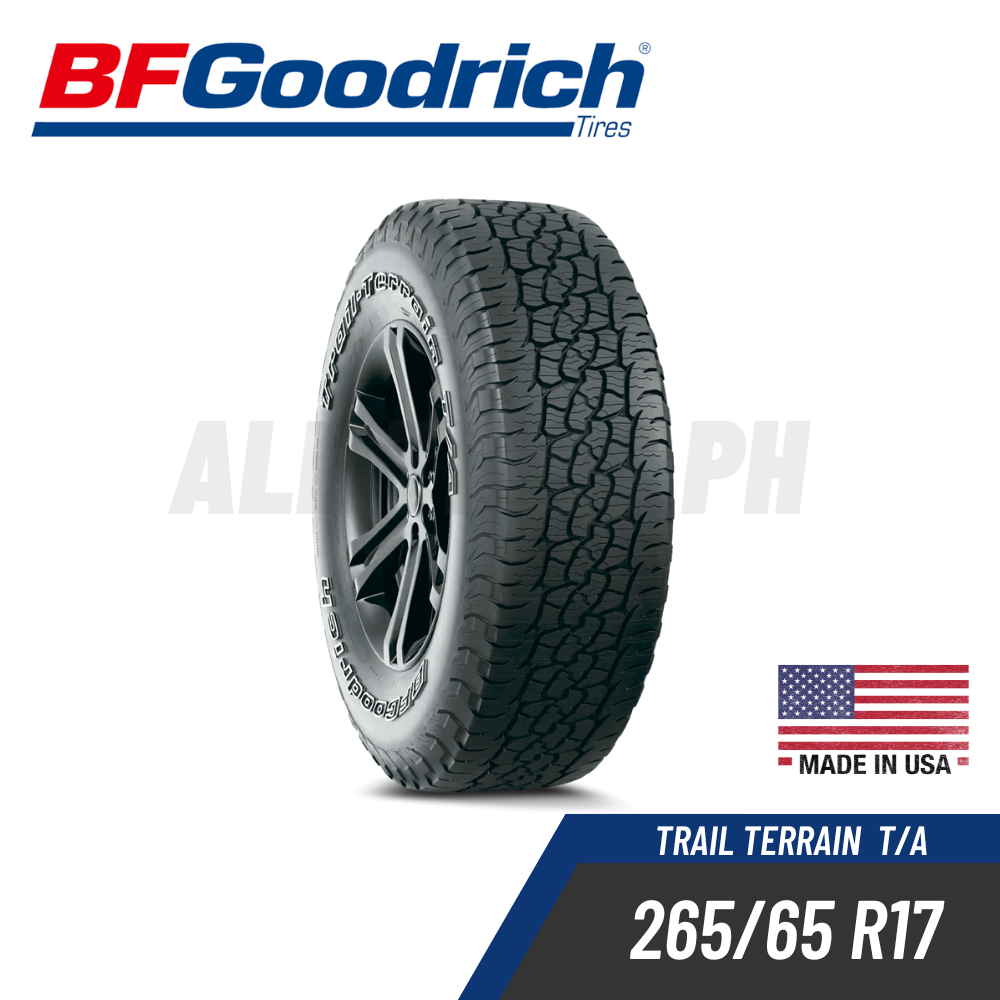 BFGoodrich Tires 265/65 R17 MADE IN USA Trail Terrain T/A Premium  Tire Lazada PH
