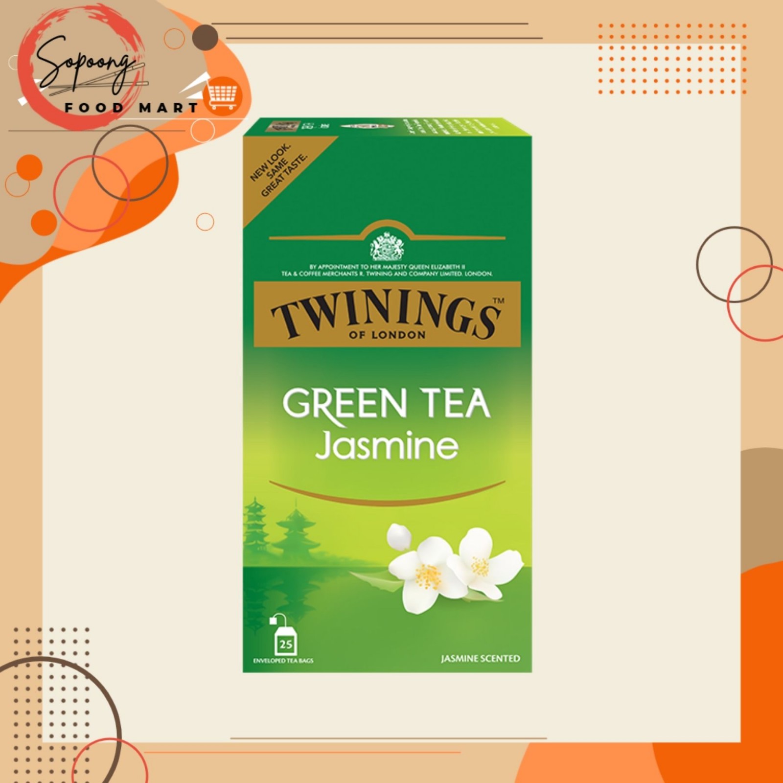 Twinings Green Tea Jasmine 25Tx1.8G Lazada PH