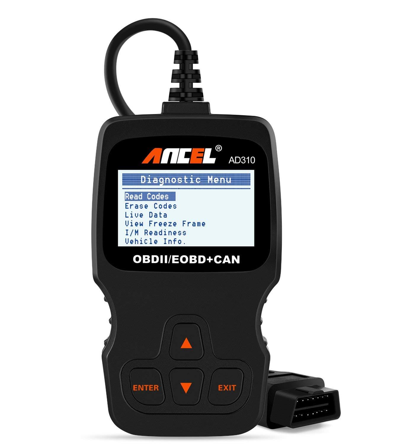 ANCEL AD310 Classic Enhanced Universal OBD II Scanner Car Engine Fault Code  Reader CAN Diagnostic Scan Tool-Black | Lazada PH