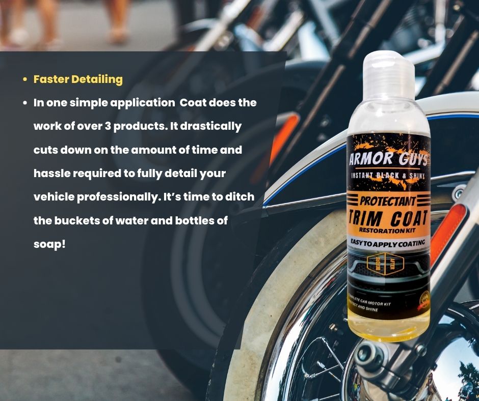 Plastic Restorer for Cars Ceramic Plastic Coating Trim Restore