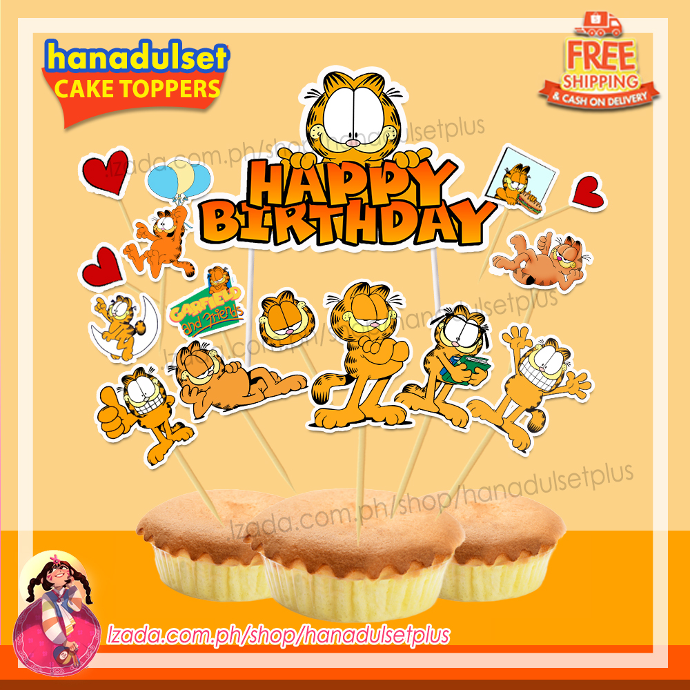 Garfield & Odie - Decorated Cake by Amber Catering and - CakesDecor
